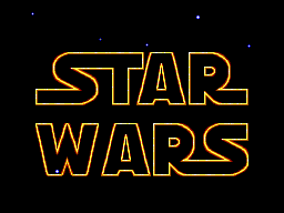 Star Wars (Europe) Title Screen